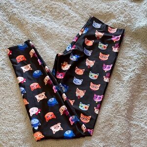 BLACKMILK Cat Print Leggings, size M
